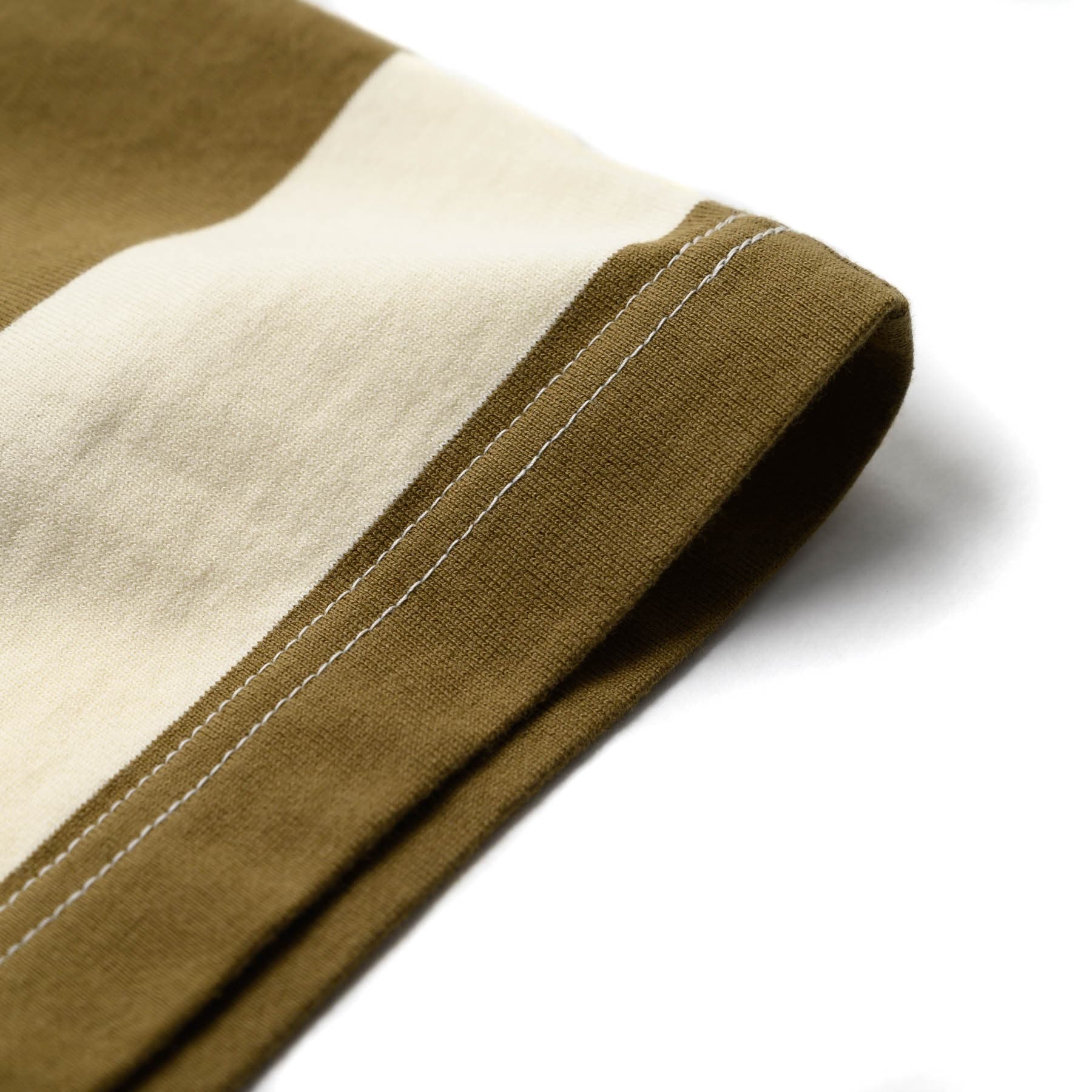 WV79147 Border T-Shirt Olive - Image 5