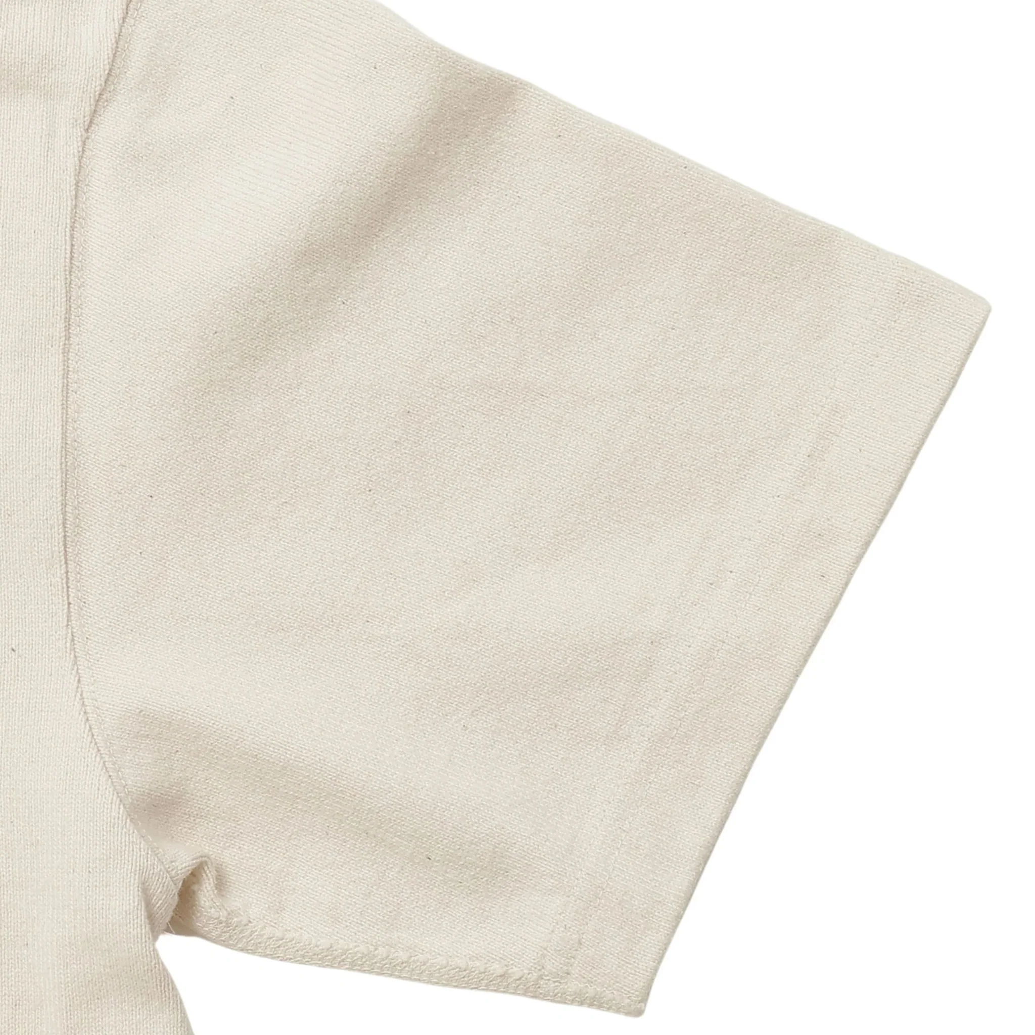 Double Heavyweight T-shirt - Ecru - Image 4