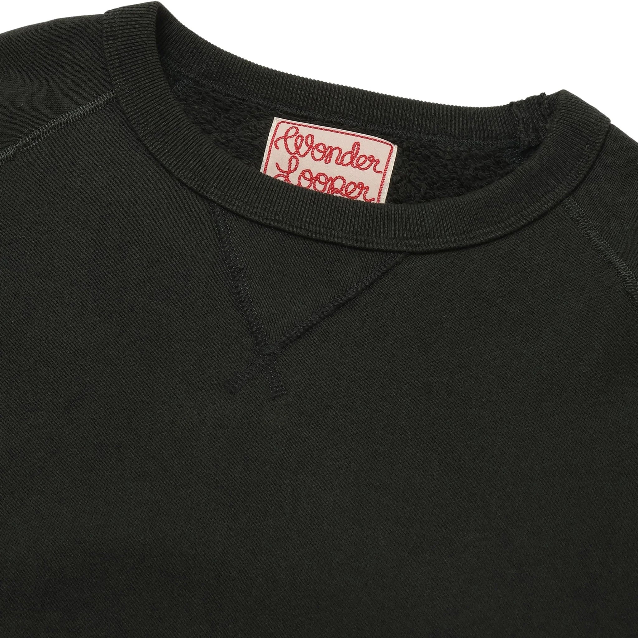Pullover Crewneck Super Looper French Terry - Sumi Black - Image 3