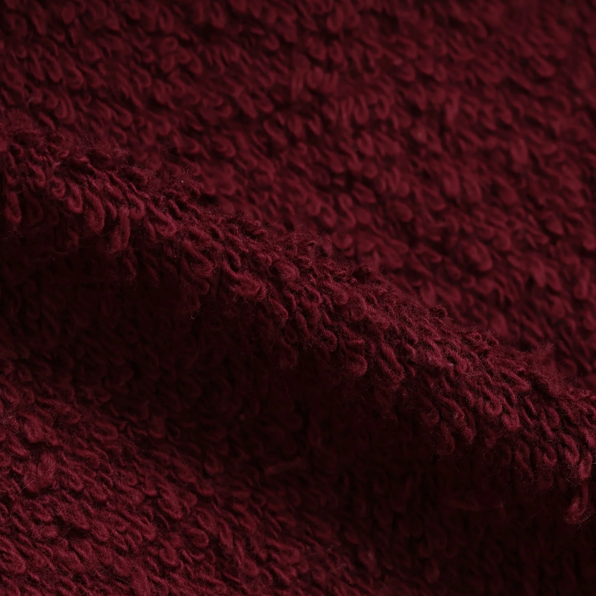 Pullover Crewneck Super Looper French Terry - Burgundy - Image 6