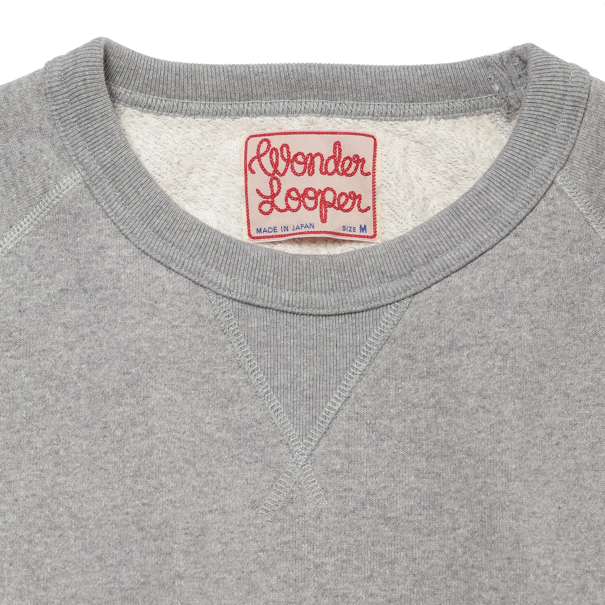Pullover Crewneck Super Looper French Terry - Heather Grey - Image 3