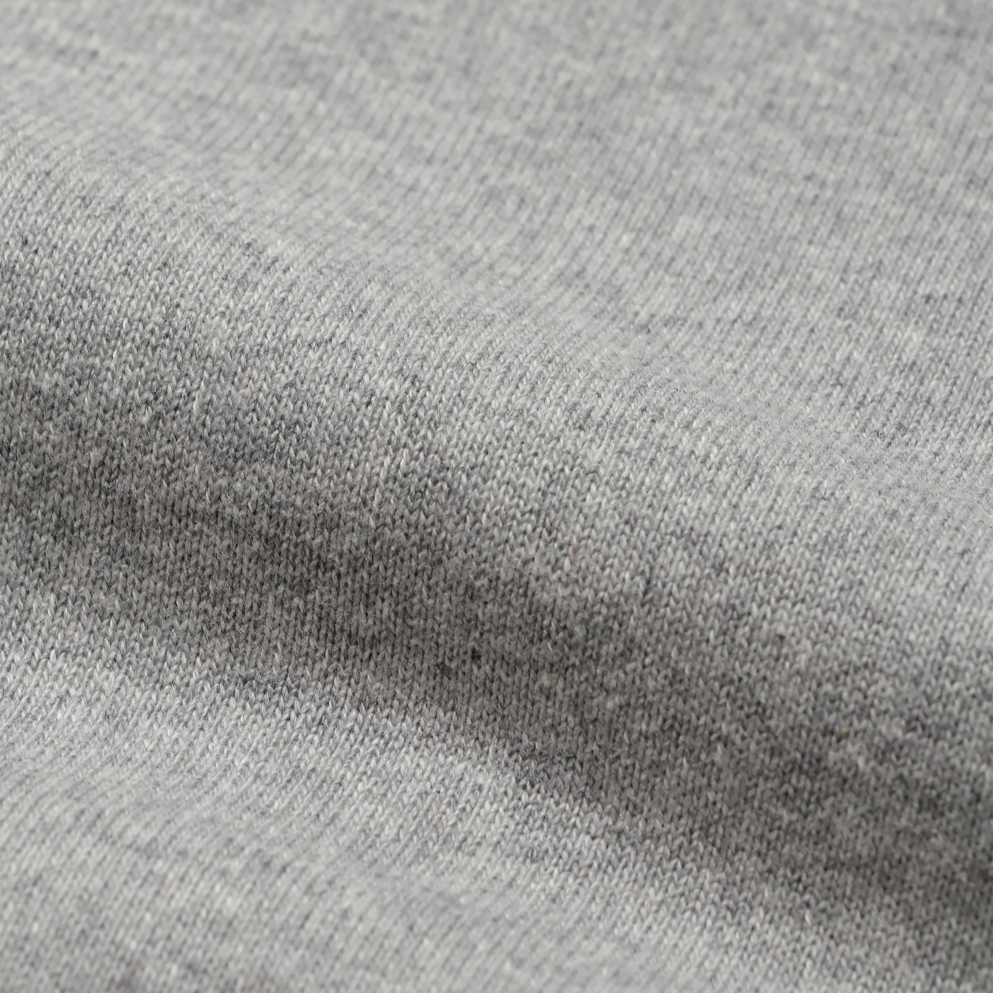 Pullover Hoodie - Super Looper French Terry - Heather Grey - Image 5