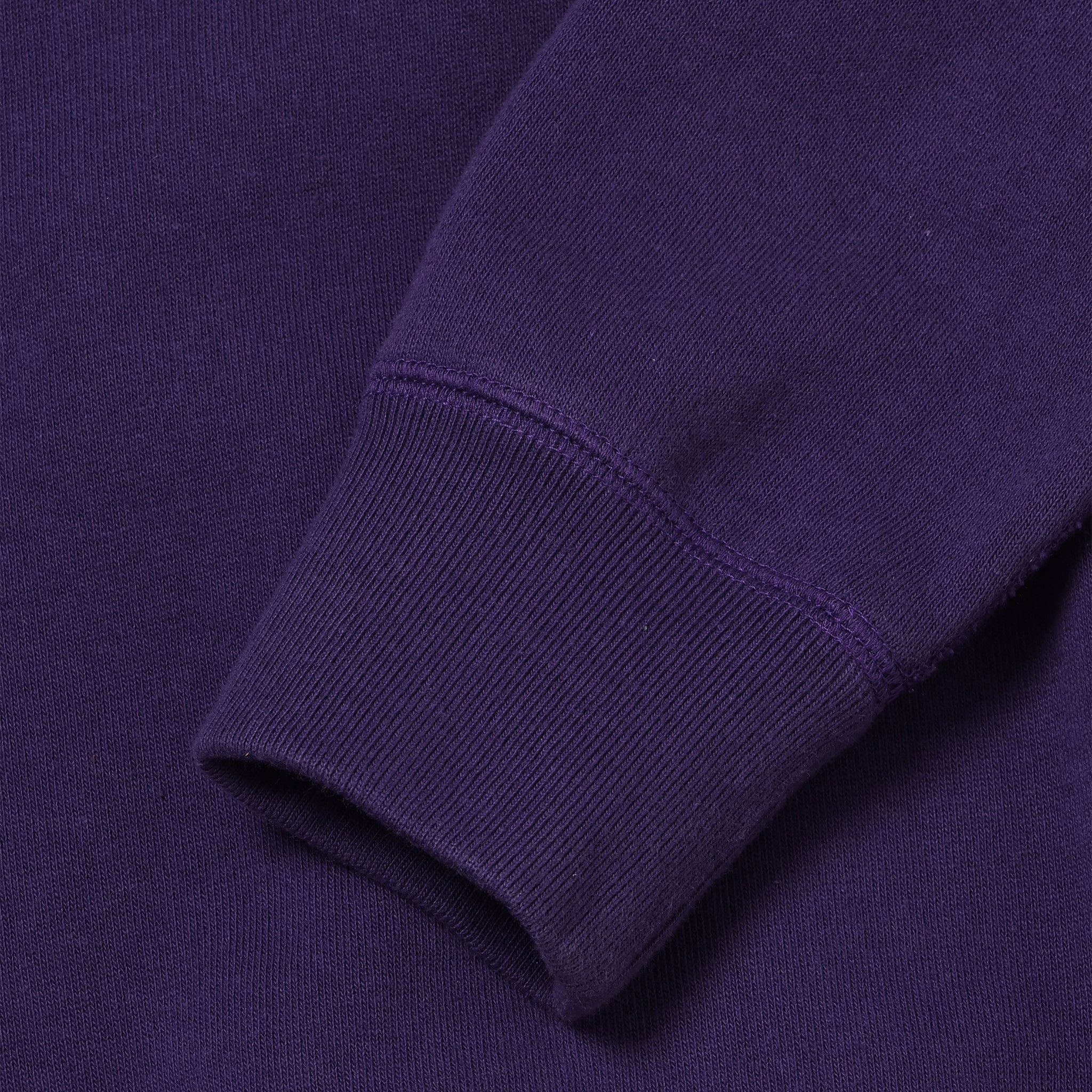 Pullover Hoodie - Super Looper French Terry - Purple - Image 4